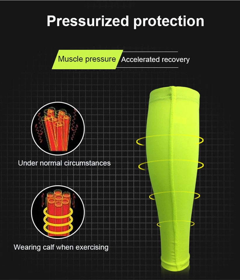 Compression Calf Sleeves for Running & Sports